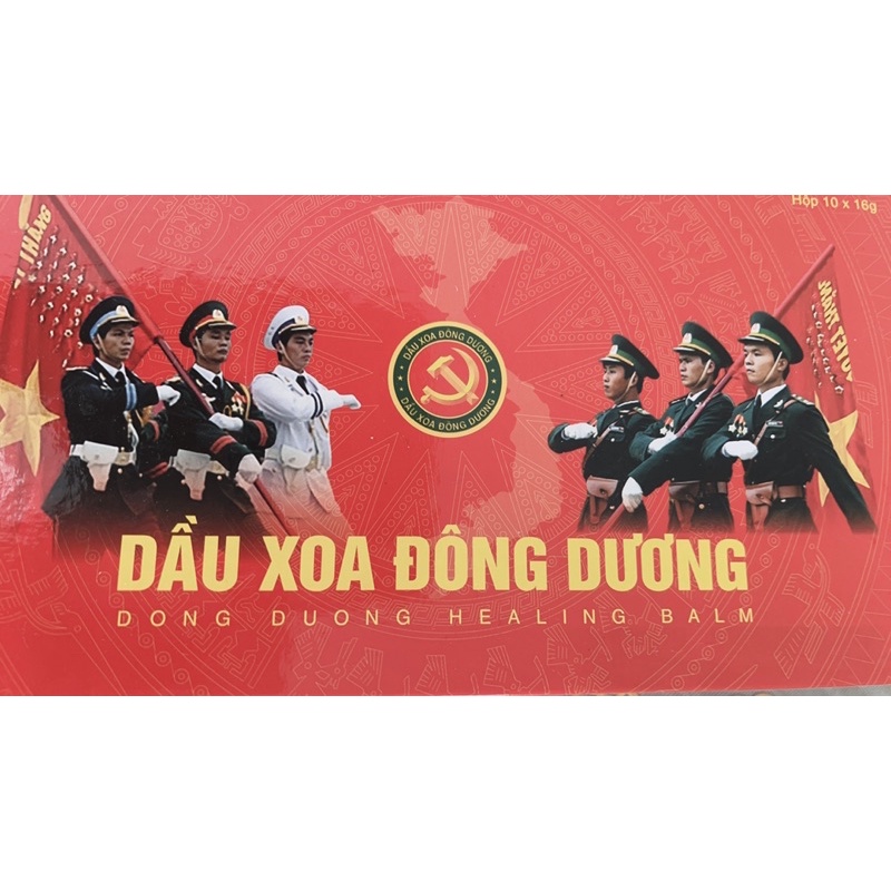 Combo hộp 10 hủ Dầu xoa đông Dương hộp 10hủ*16gam