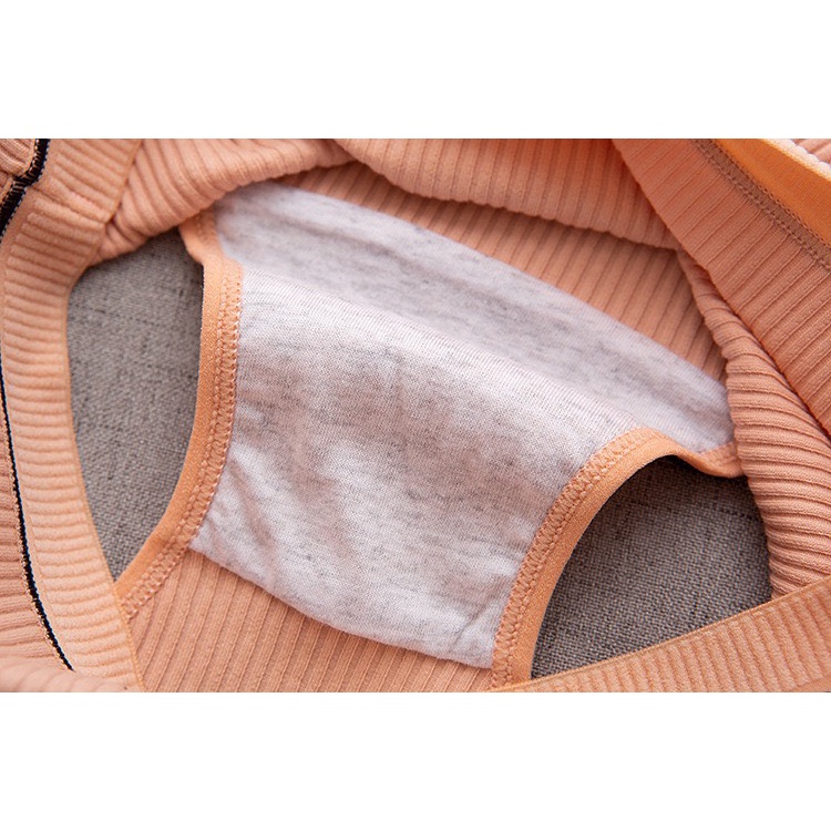 Quần Lót Nữ Cotton cao cấp thiết kế gân tăm viền đen đính nơ siêu xinh MÃ 1736