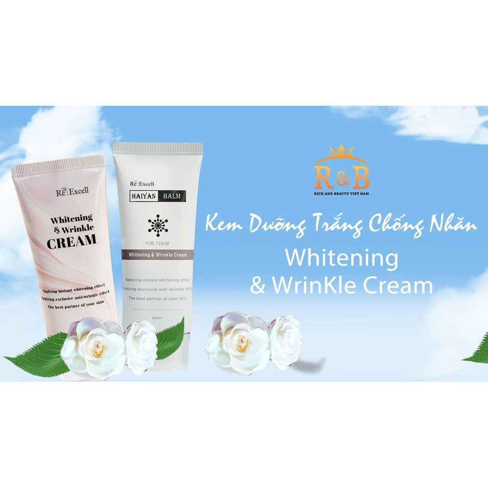 Kem Dưỡng Trắng, Chống Nhăn Và Lão Hóa Whitening & WrinKle Cream