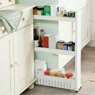 Kệ 3 tầng có bánh xe