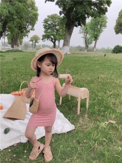 Đầm body bé gái
