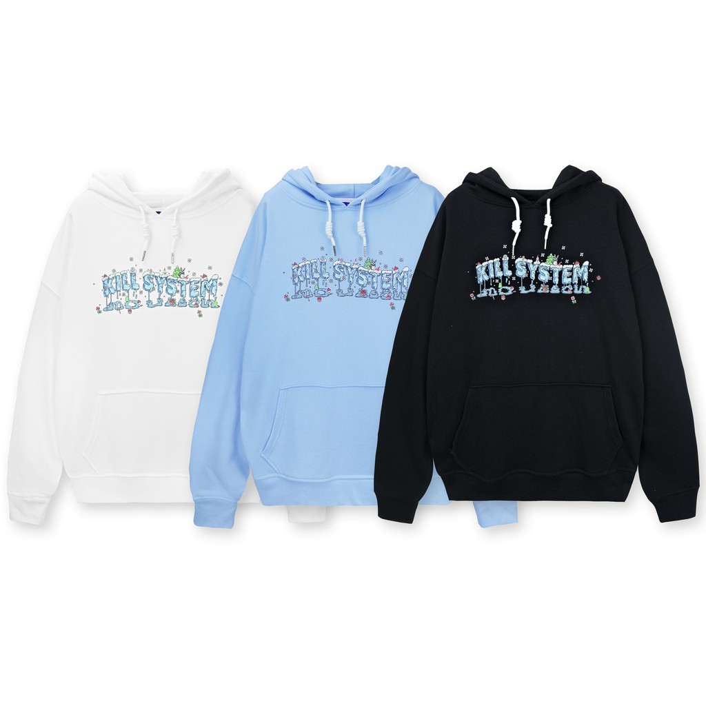 [Mã FAGREAT1505 giảm 8% tối đa 50K đơn 250K] [KILL SYSTEM] - ÁO HOODIE SNOW