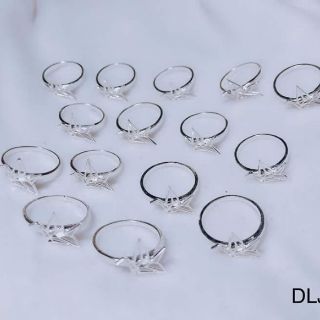 Nhẫn bạc hình con hạc