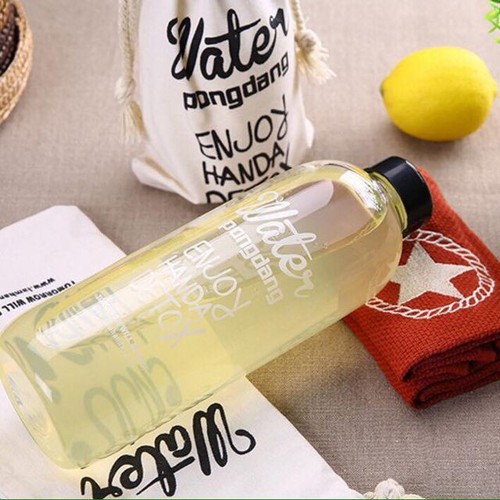 [Mã LIFE10K1904 giảm 10K đơn 20K] BÌNH DETOX WATER PONGDANG KÈM TÚI ĐỰNG (600ml và 1000ml)