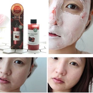 Sữa Rửa Mặt Thải Độc Rau Củ Super Vegitoks Cleanser