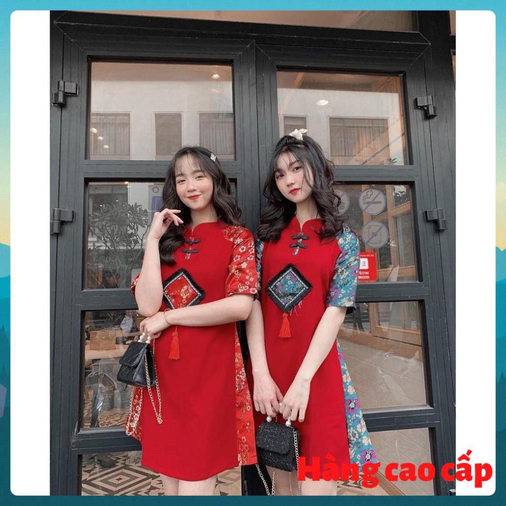 (Hàng cao cấp) Áo dài gấm cách tân xinh hết nấc | BigBuy360 - bigbuy360.vn
