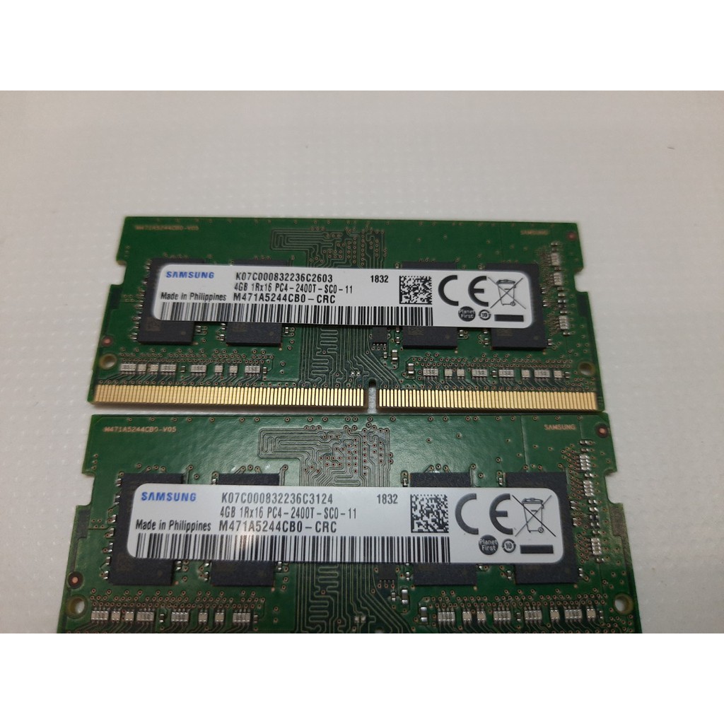 Ram Laptop DDr4 4gb/8gb/16gb bus 2133/2400/2666 Samsung/SK Hynix/MT