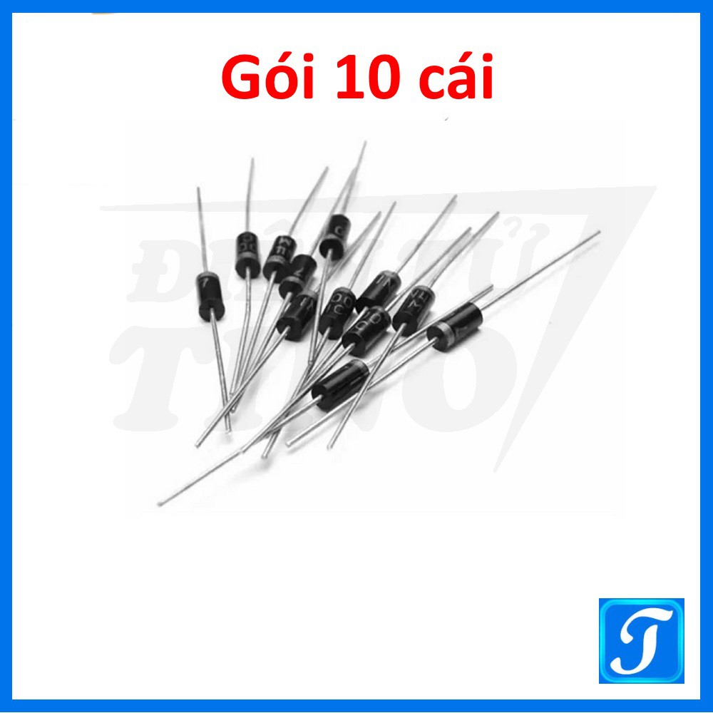 [Combo 10 cái] Diode Chỉnh Lưu 1A 3A 1KV Các 8 Loại tùy chọn