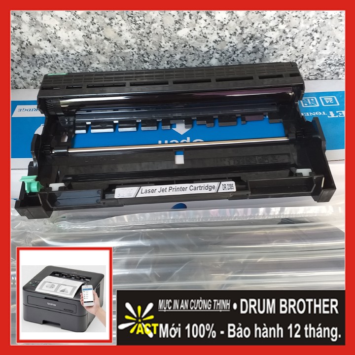 Cụm Drum hộp mực Brother HL L2366D / L2366DN / L2366DW / L2366 / 2366DW / 2366DN / 2366D / DR 2385 Viettoner, Full Box.