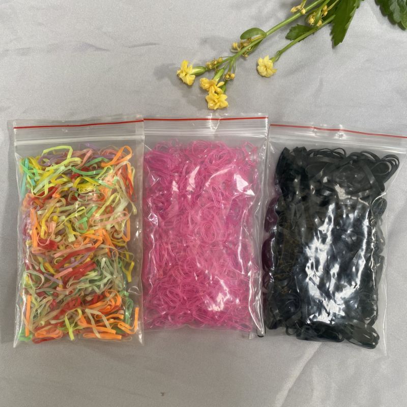Thun cột tóc  bé gái gói 50 gram