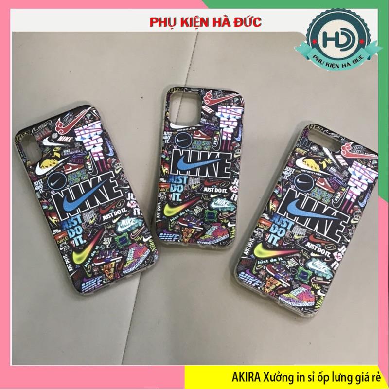 Nơi bán sỉ ốp lưng iphone nike nền đen 2 chất ốp dẻo chống sốc xưởng ốp akira