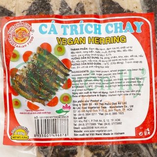 Cá Trích Chay Âu Lạc - 140g