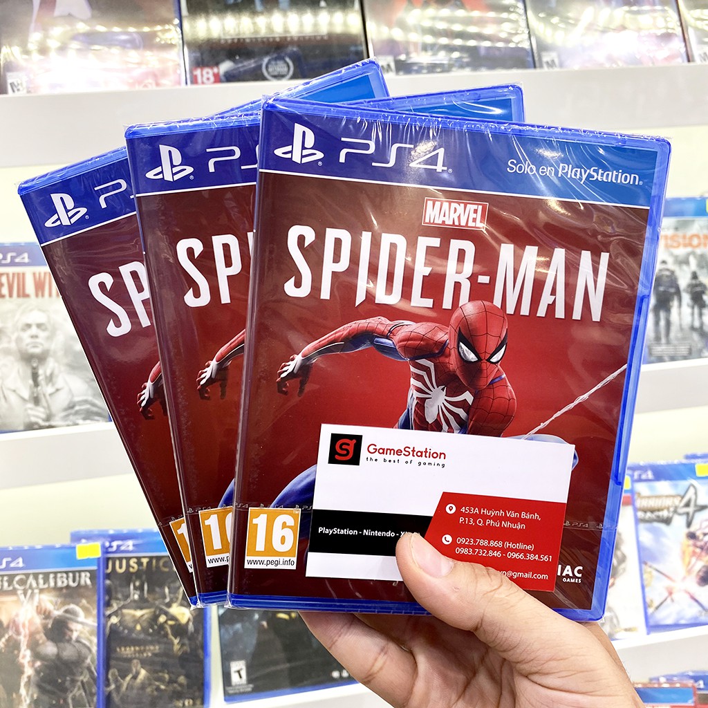 Đĩa Game PS4: Marvel's Spider-Man Cho Máy PS4