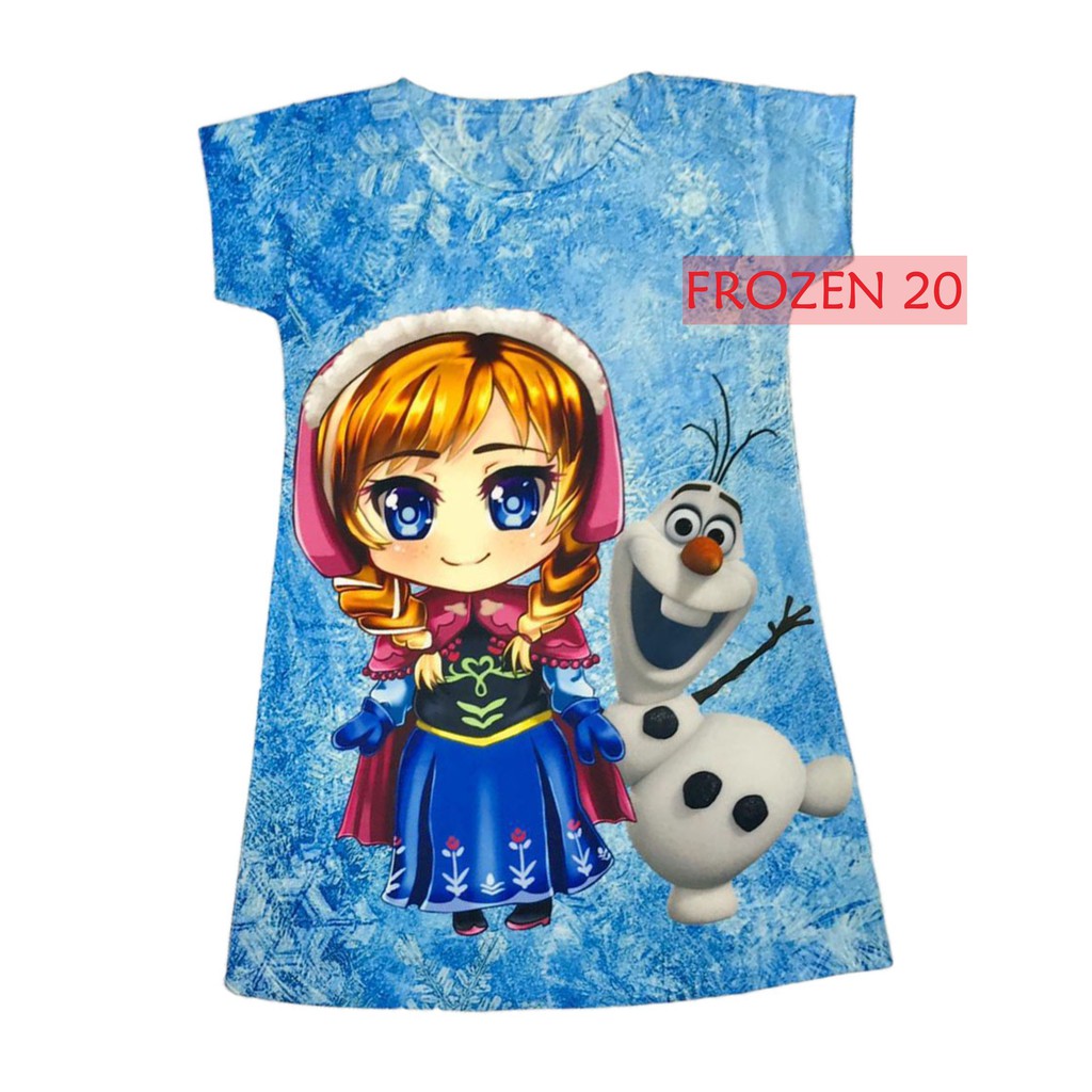 Bộ Đồ Hóa Trang Nhân Vật Nữ Hoàng Băng Giá Chibi Dễ Thương Cho Bé