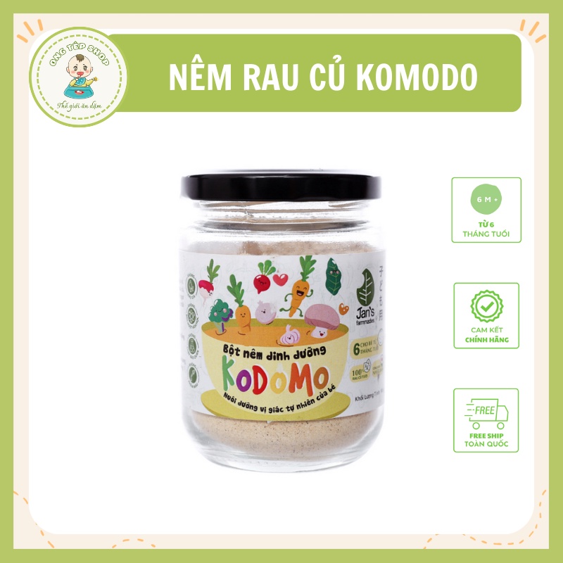 Bột nêm dinh dưỡng cho bé 8m+