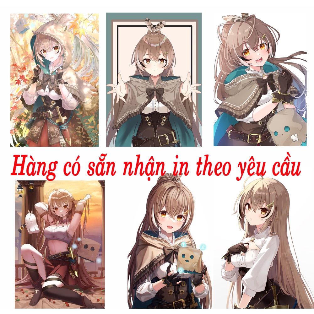 ảnh poster tranh treo hololive vtuber nanashi mumei