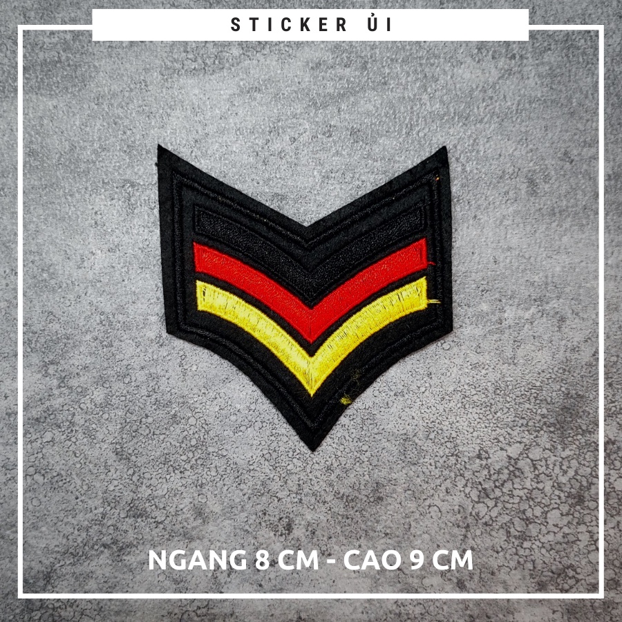 Sticker ủi áo Cao cấp - CÓ SẴN KEO ỦI - sticker vải dùng làm miếng vá áo, phụ kiện trang trí quần áo, balo, giày, nón
