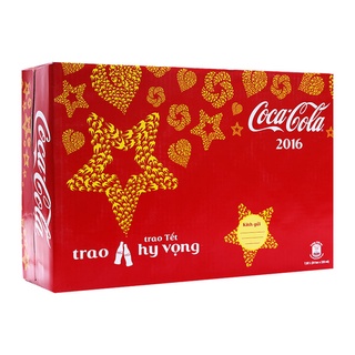 Thùng 24 Lon Coca Cola 320ml Vị Nguyên Bản