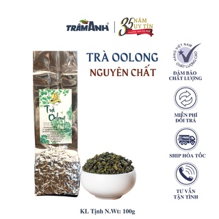 Trà oolong hảo hạng trâm anh - gói 100g - thoảng hương cốm, hậu vị ngọt dịu.