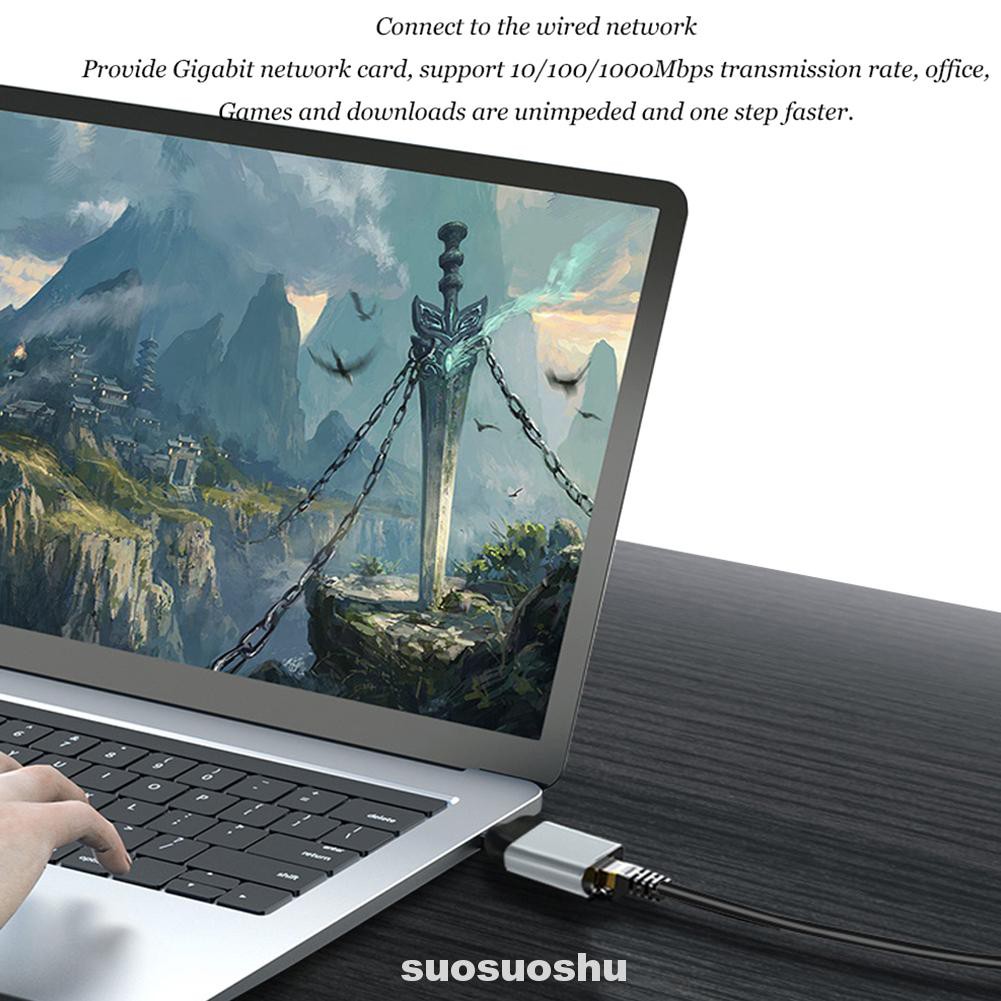Bộ Chuyển Đổi Usb C Sang Ethernet 1-gigabit Cho Thunderbolt 3 | BigBuy360 - bigbuy360.vn