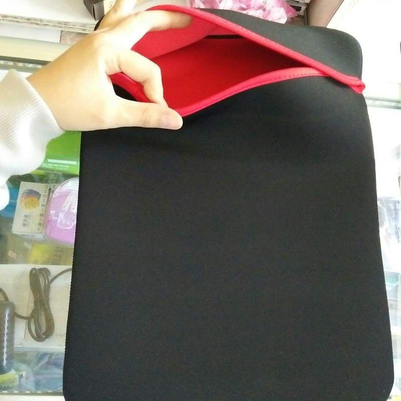 TÚI CHỐNG SÓC LAPTOP SỌC ĐỎ NHUNG 14,6 INCH ĐẸP | BigBuy360 - bigbuy360.vn