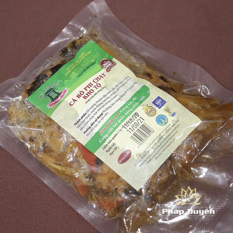 Thực phẩm chay - Cá Rô Phi Chay Kho Tộ  Chúc Hạnh, Gói 200g