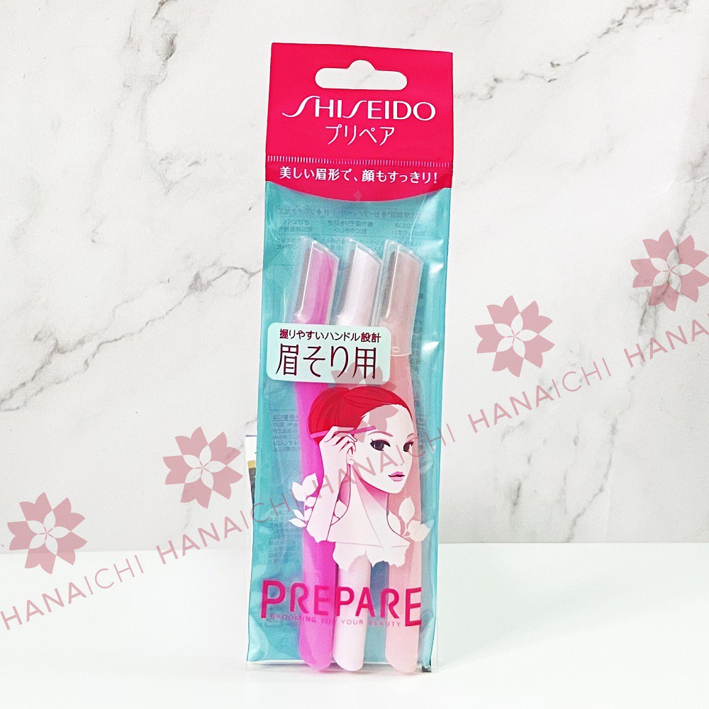 SET 3 DAO CẠO LÔNG MÀY SHISEIDO