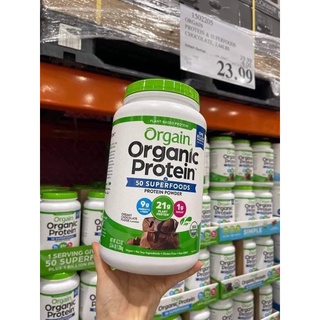 Bột đạm Orgain Organic Protein bột đạm thực vật hữu cơ [Hàng Mỹ]