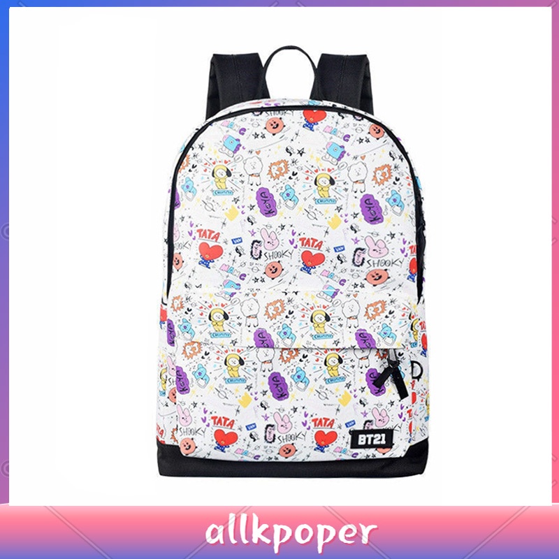 Balo in hình nhân vật hoạt hình BTS dễ thương tiện dụng