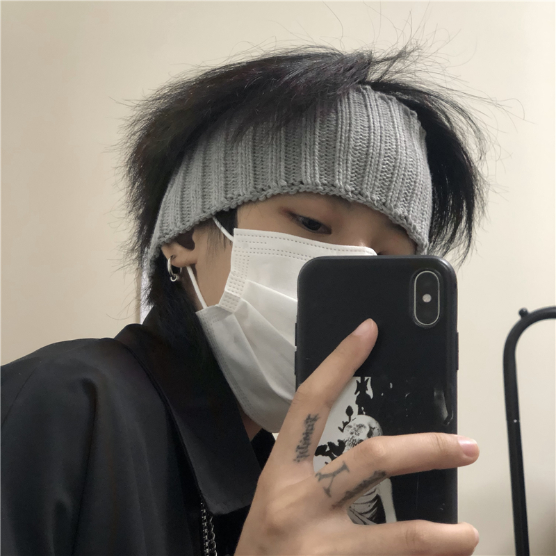 Băng đô len dệt kim phong cách Hàn Quốc Harajuku cá tính dễ phối đồ 222321