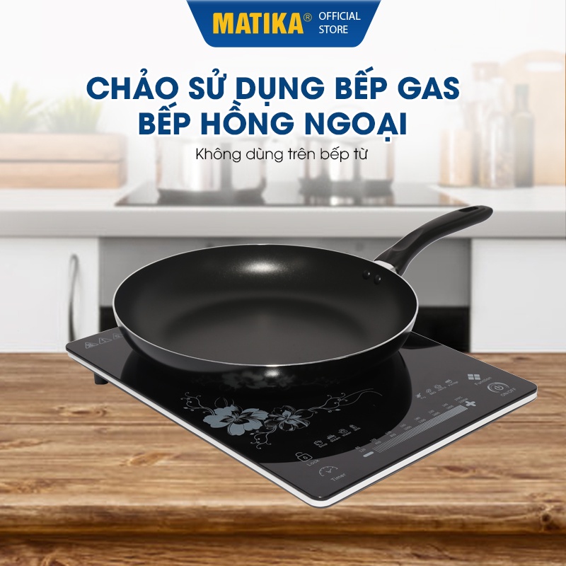 [Mã BMBAU50 giảm 10% đơn 99k] Chảo Chống Dính MATIKA Size 28cm MTK-0228