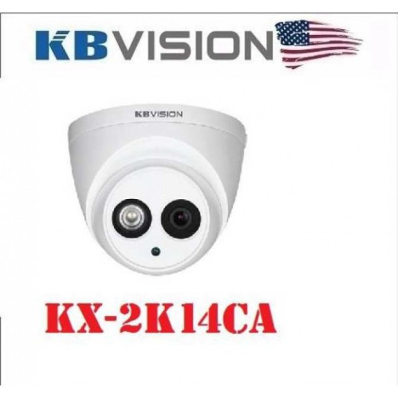 {Giá Ngon Nhất} Camera IP Dome Hồng Ngọai 4.0 Mp KBVISION KX-2K14CA