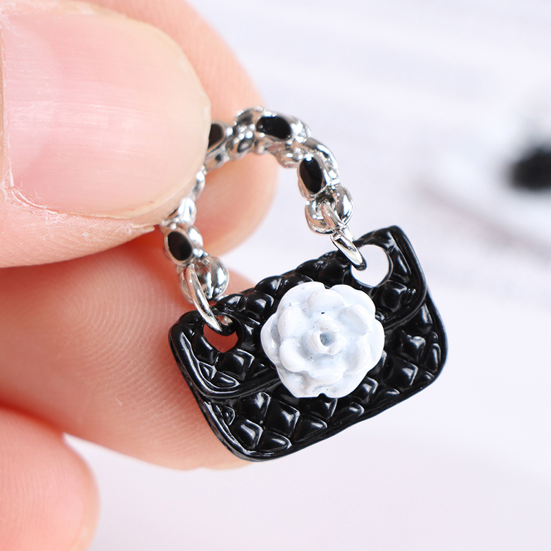 Bộ 2 Túi Xách Da Thời Trang Cho Búp Bê Tỉ Lệ 1 / 6