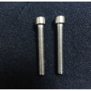 2 ốc lục giác inox M6 dài 4 cm