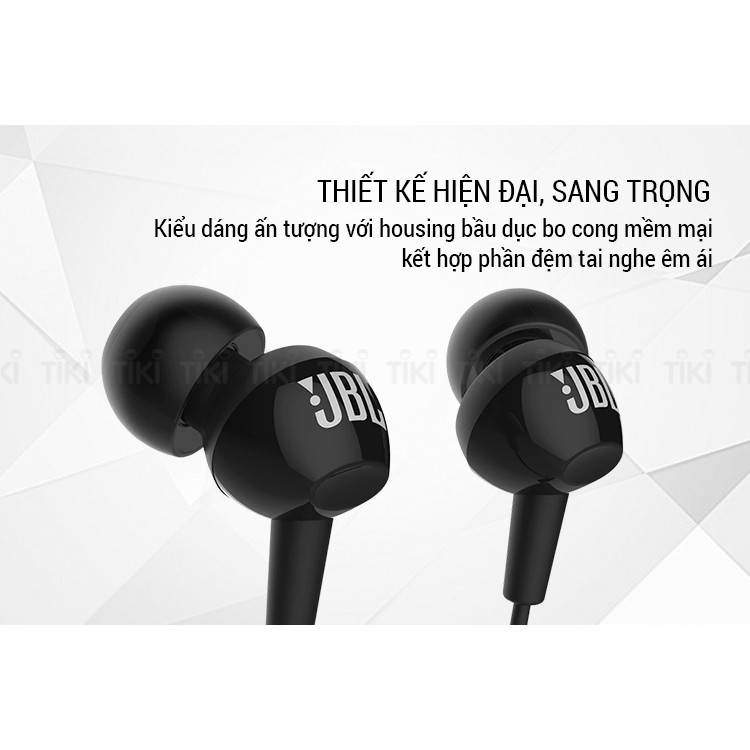 Tai nghe nhét tai JBL C150Si - Hàng chính hãng, nguyên seal PGI