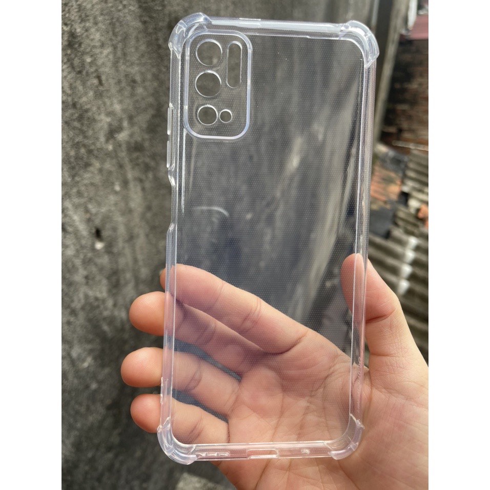 Ốp lưng TPU Xiaomi Redmi Note 10 4G, Note 10S, Note 10 Pro 5G Silicon bo 4 góc chống sốc bảo vệ máy cực tốt trong suốt