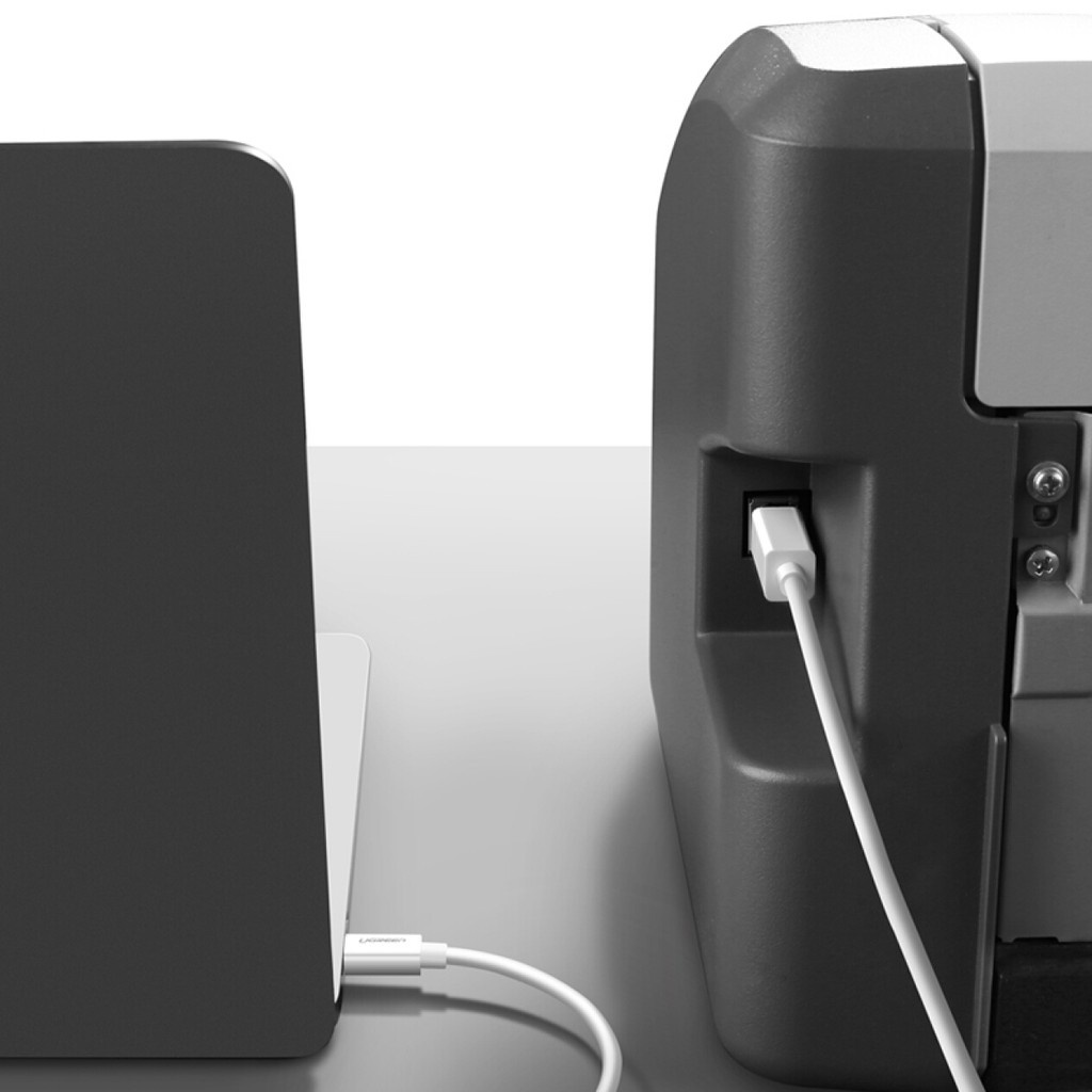 Cáp máy in sử dụng cho thiết bị hỗ trợ cổng USB Type C như MacBook, MateBook...dài 1-1.5m UGREEN US241
