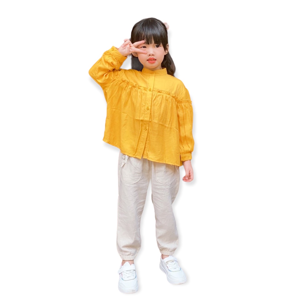 Quần đũi bo gấu nơ litibaby size đại 7/12T (22-34kg)