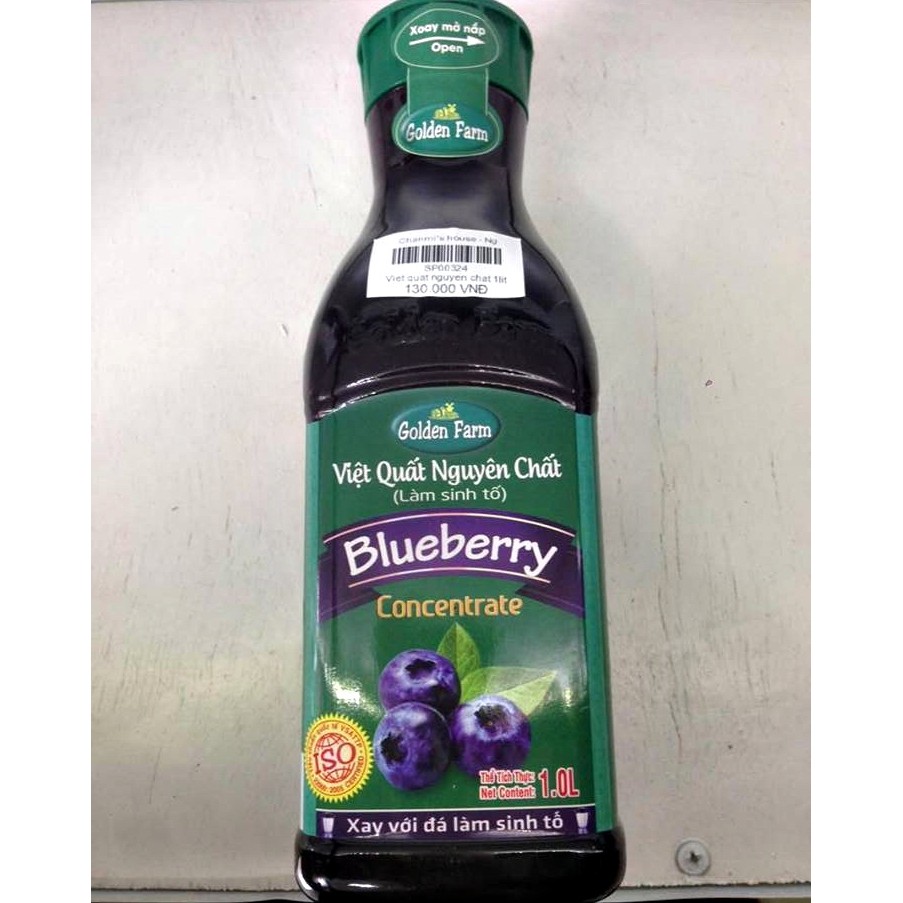 Việt quất nguyên chất