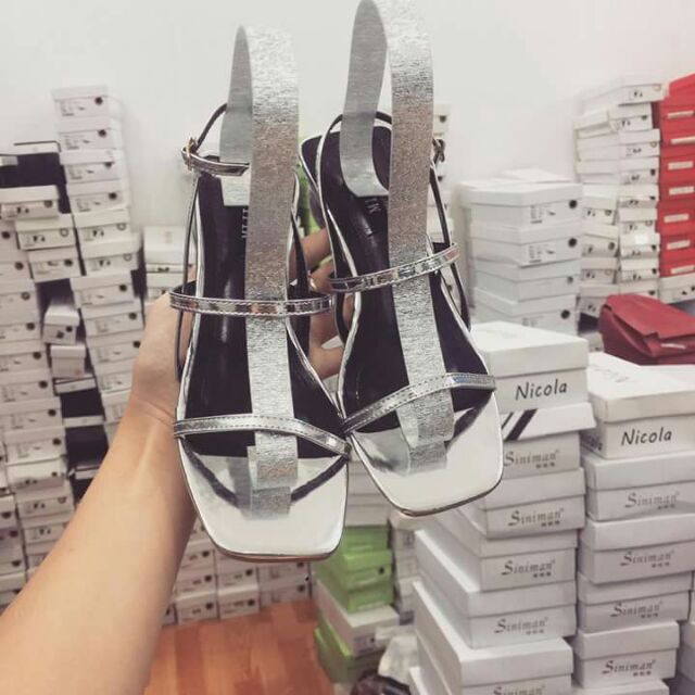 Sandal Bạc
