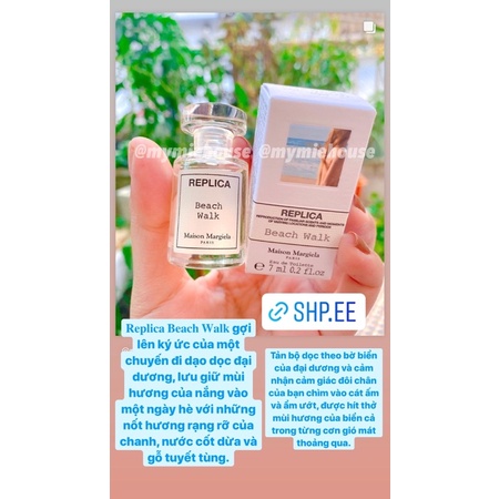 Nước Hoa Replica Mini 7ml Fullbox Bubble Bath / Lazy Sunday Morning / Beach Walk