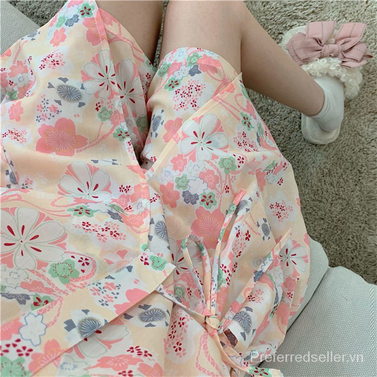 Bộ Pijama Kiểu Kimono Phong Cách Nhật Bản Cho Nữ 200 Mỗi Ngày Eb8L