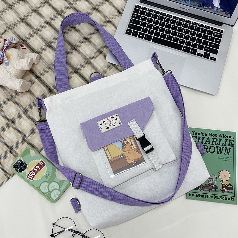 Ba Lô Vải Thời Trang Xinh Xắn Dành Cho Nữ