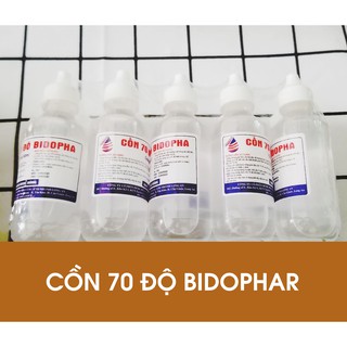 [1 LỐC 10 CHAI] CỒN 70 ĐỘ BIDOPHA 60ml