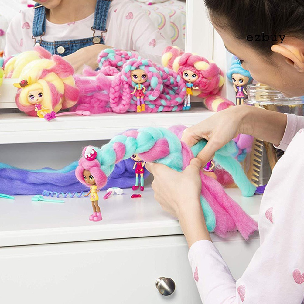 Búp Bê Tóc Kẹo Mây Diy Cho Bé
