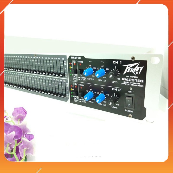 LỌC XÌ PEAVEY 231EQ tặng 1 đôi dây canon chất lượng tuyệt vời