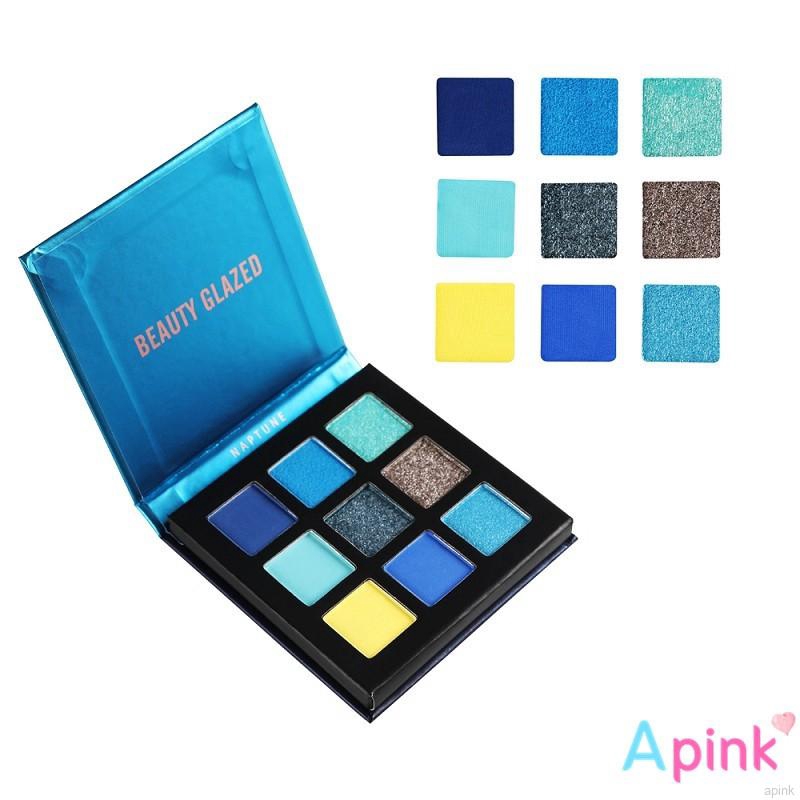 Bảng phấn mắt BEAUTY GLAZED lâu phai 9 màu thời trang | BigBuy360 - bigbuy360.vn
