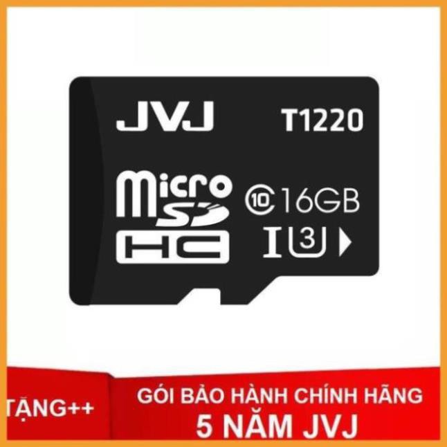 Thẻ nhớ JVJ 32GB/16GB/8GB/4GB/2GB tốc độ cao, bảo hành chính hãng 1 năm