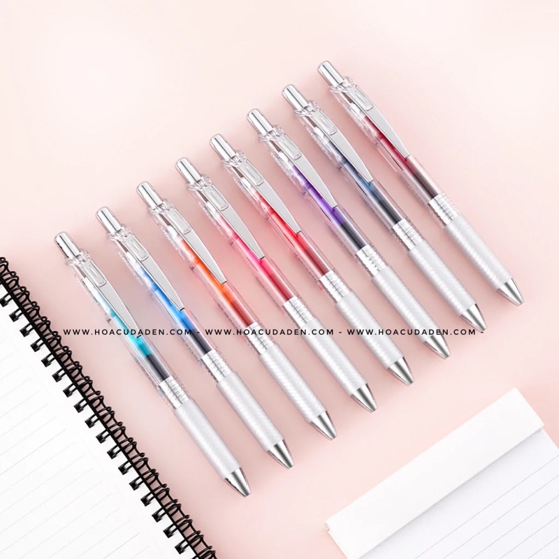 [DA ĐEN] Bút Pentel Energel Infree 0.5mm BLN75TL (Thân Trong)