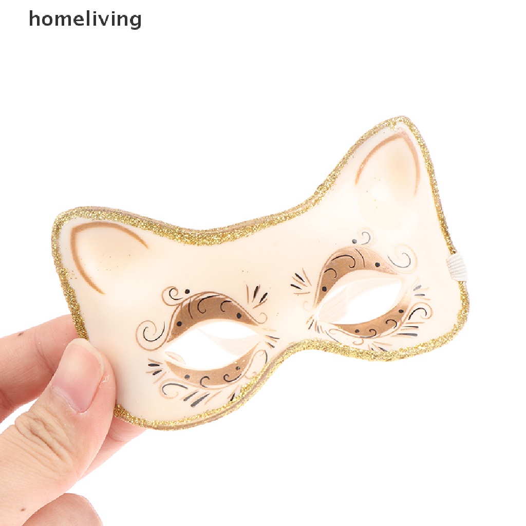 Mặt Nạ Cáo Bằng Nhựa Trang Trí Nhà Búp Bê